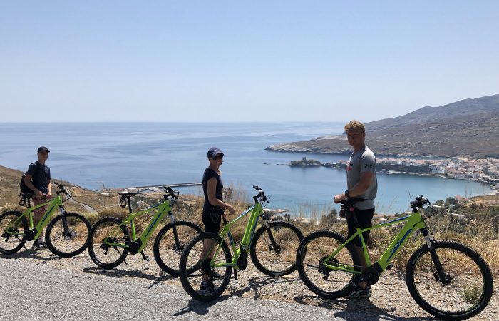 mtb in andros greece